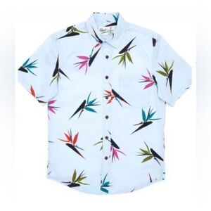 Roberta Oaks Button Down Shirt Blue XS